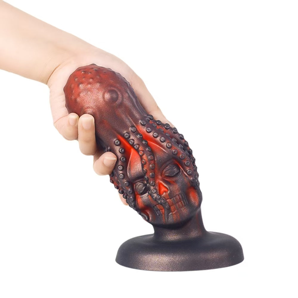 Big Anal Toys Silicone Octopus Skull
