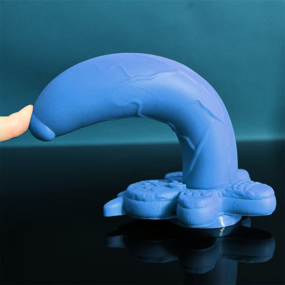 Funny Dildoes 7 Inch Blue Gingerbread Man