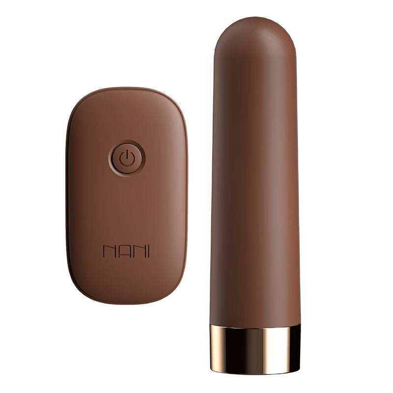 Remote Control Bullet Vibrator Brown Small