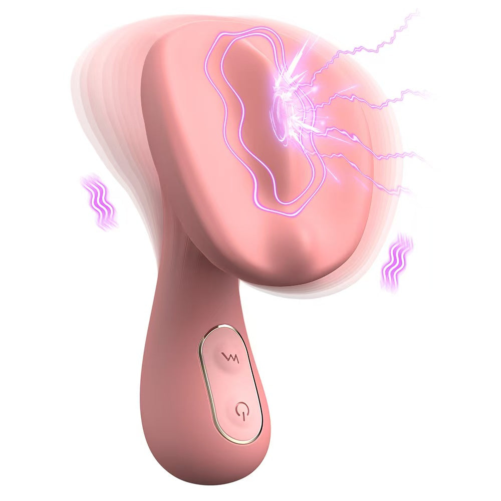 Pink Mushroom Silent Clitoral Stimulation Vibrator