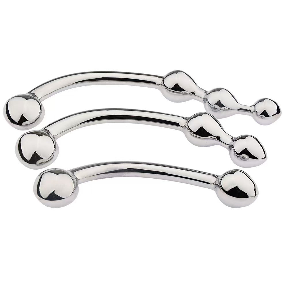 Smooth Cool G-spot Metal Dildo