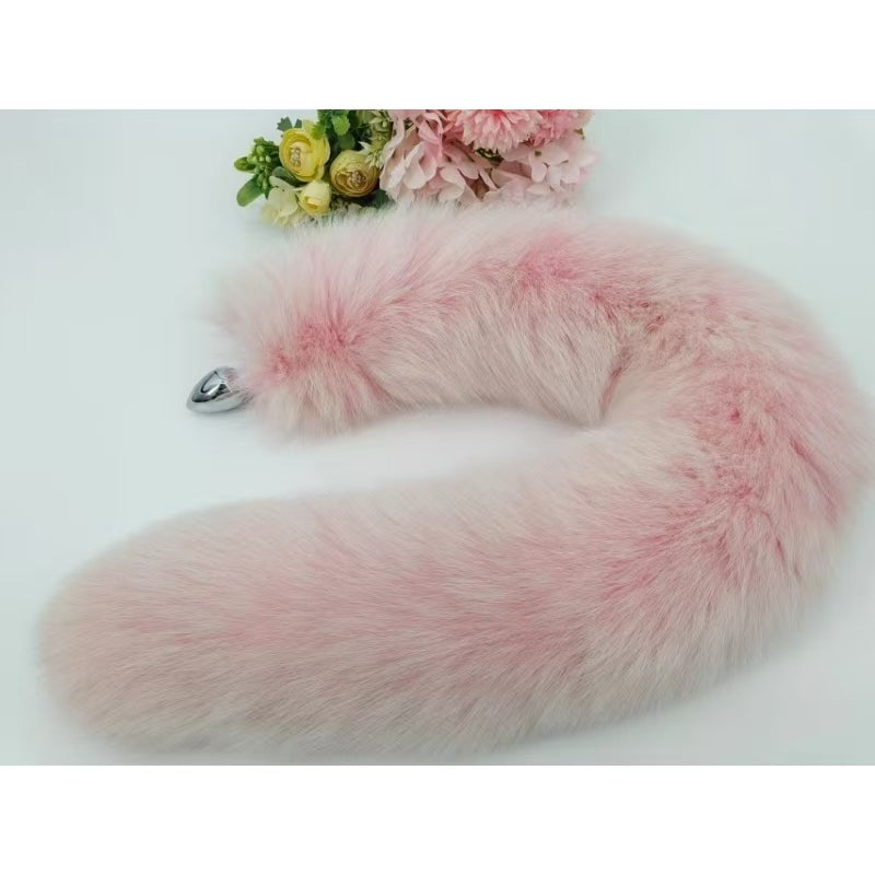 Super Cute Pink Furry Tail Butt Plug
