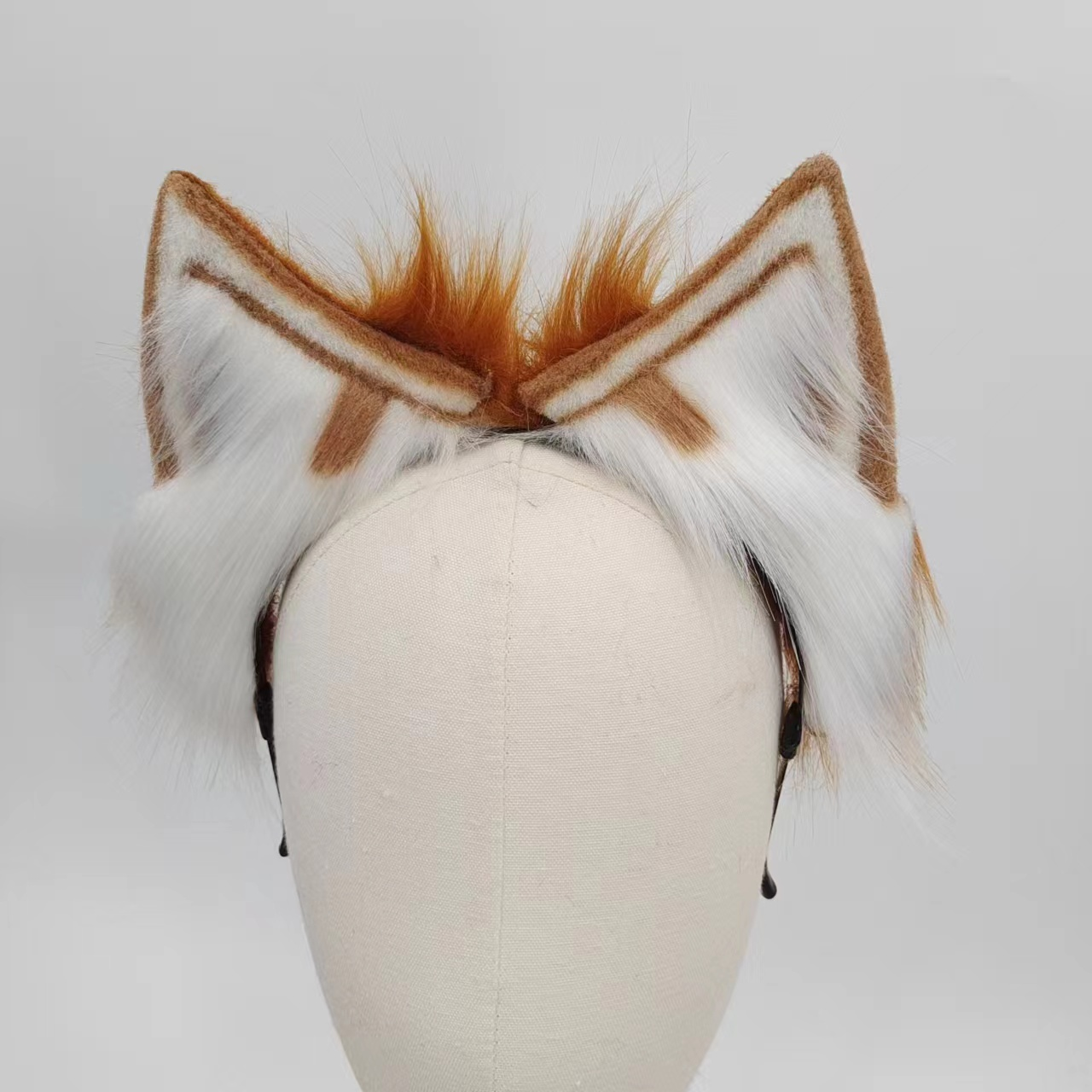 Brown Real Fur Fox Tail Anal Plug