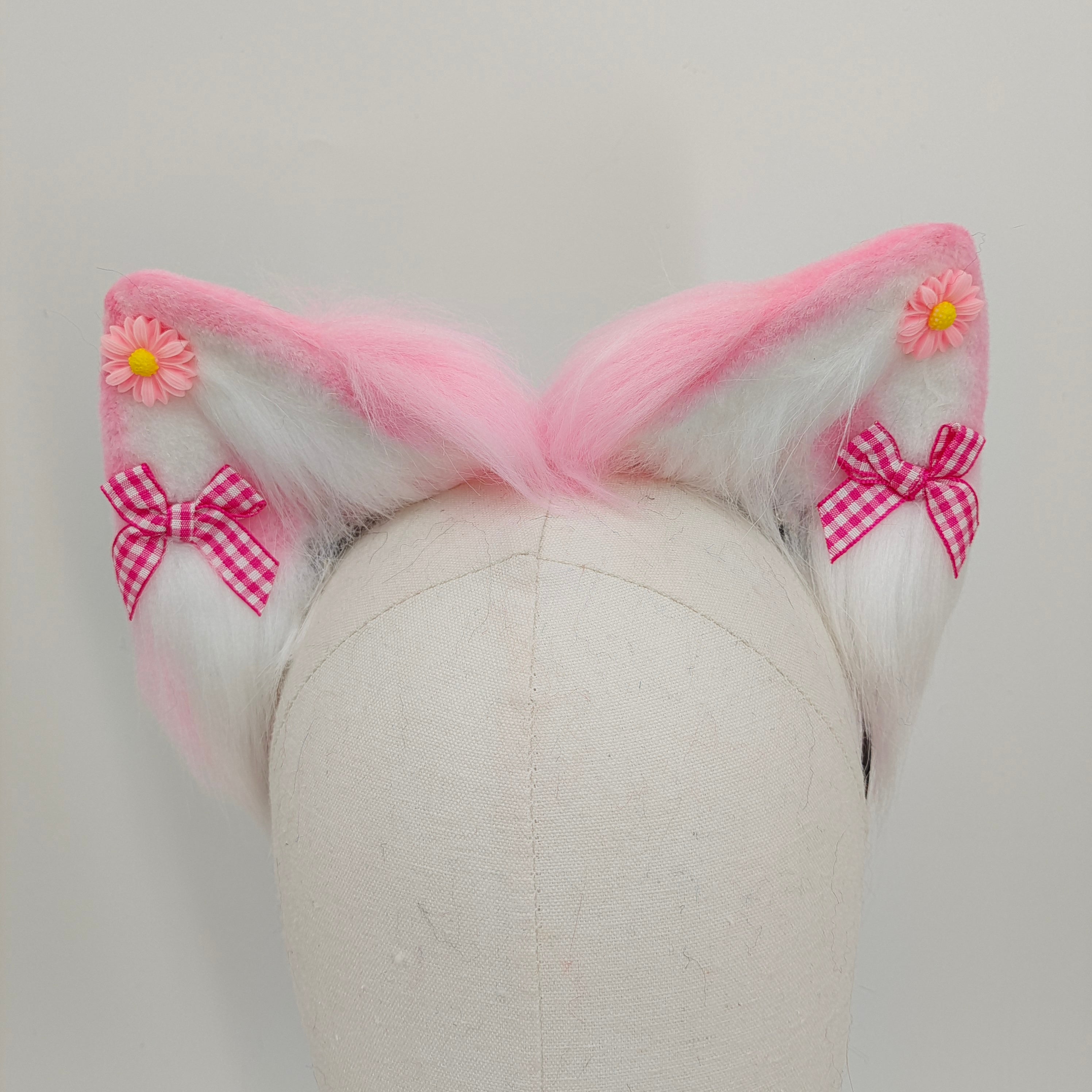 Super Cute Pink Furry Tail Butt Plug
