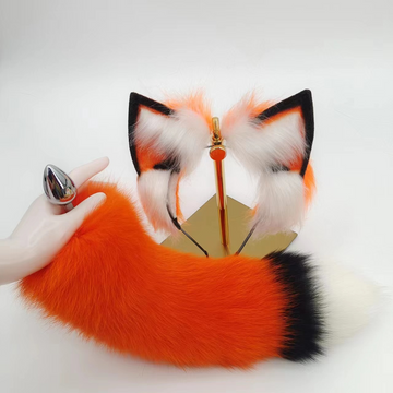 Zootopia Furry Fox Tail Anal Plug