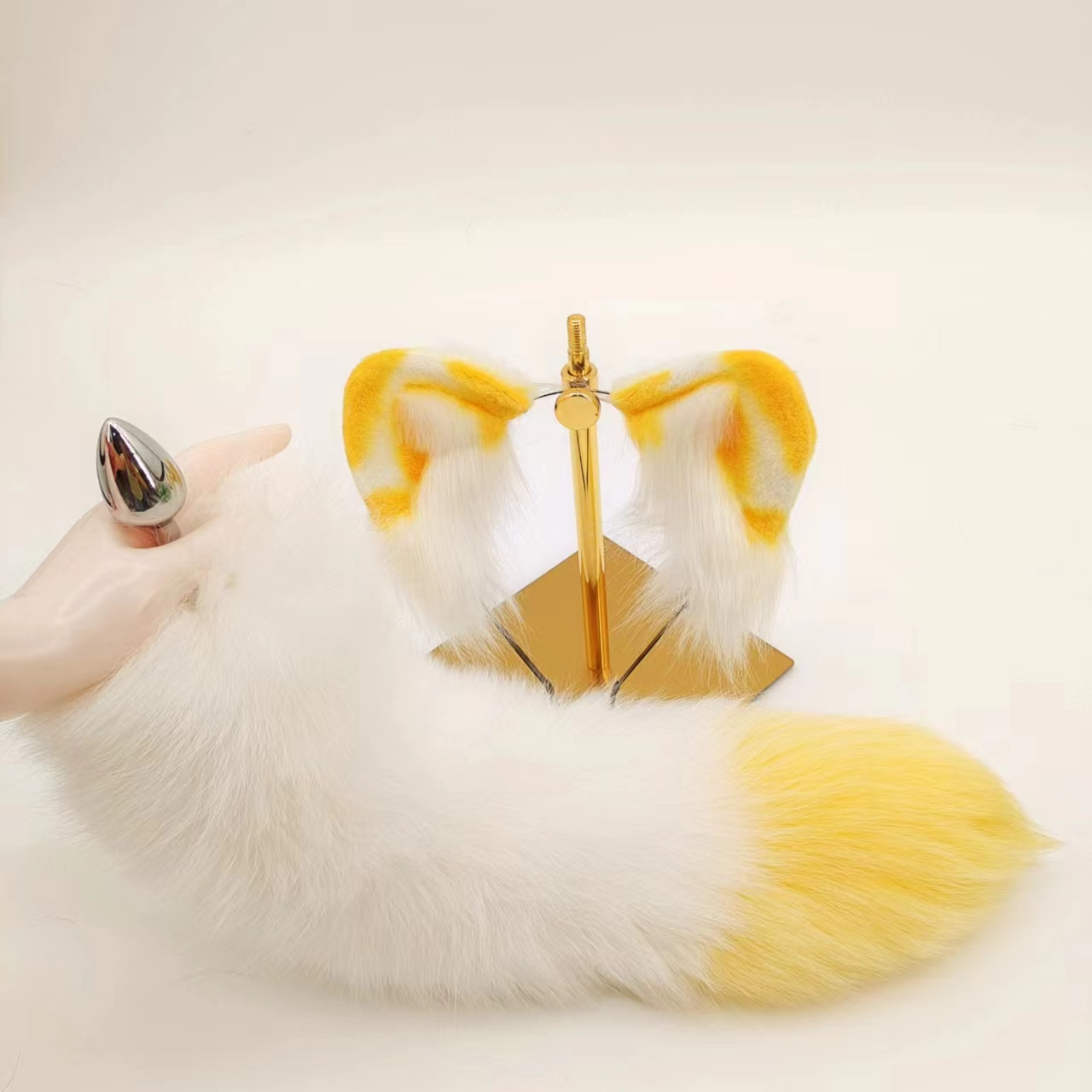 Cute Animal Tail Anal Plug Set