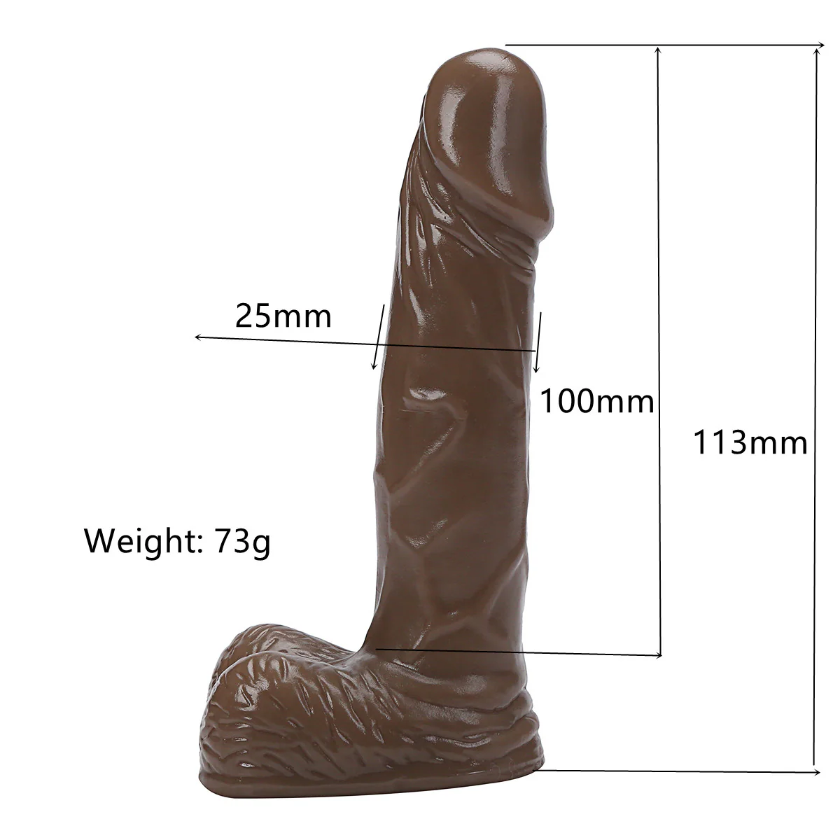 4 Inch Dildo Realistic Trumpet For Beginners