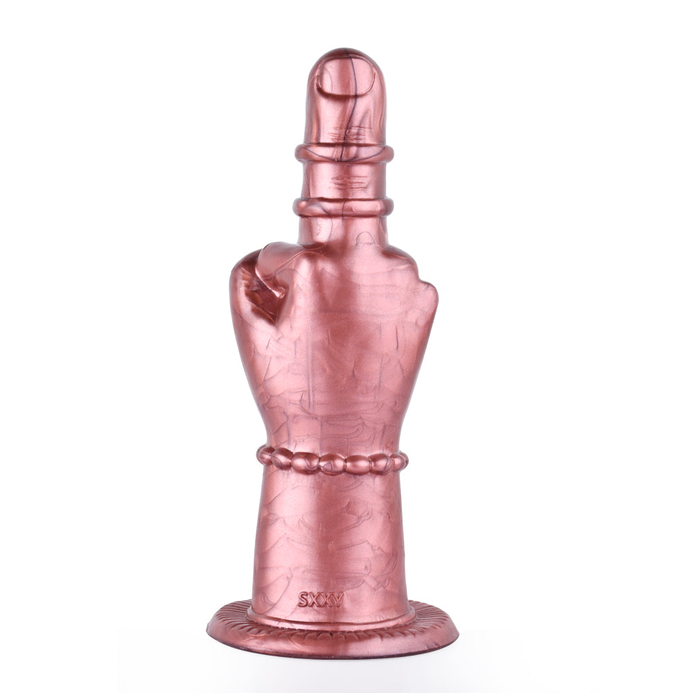Finger Dildo Middle Finger 8 Inch Silicone