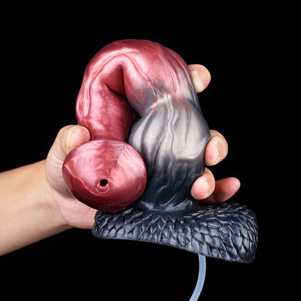 9 Inch Strong Horse Knot Squirting Dildo