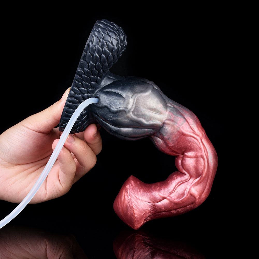 9 Inch Strong Horse Knot Squirting Dildo