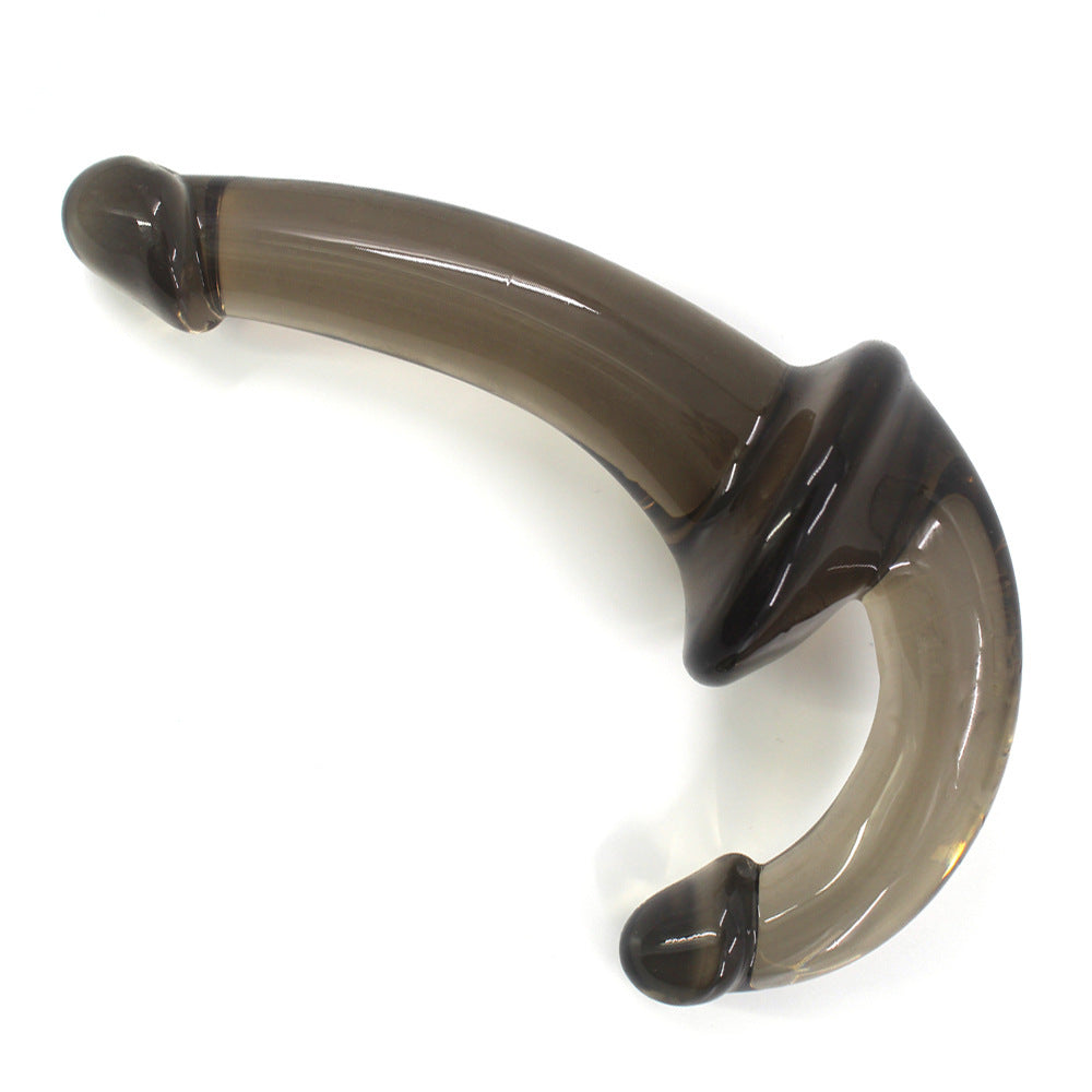 7 Inch Smooth Clear Jelly Strapless Dildo