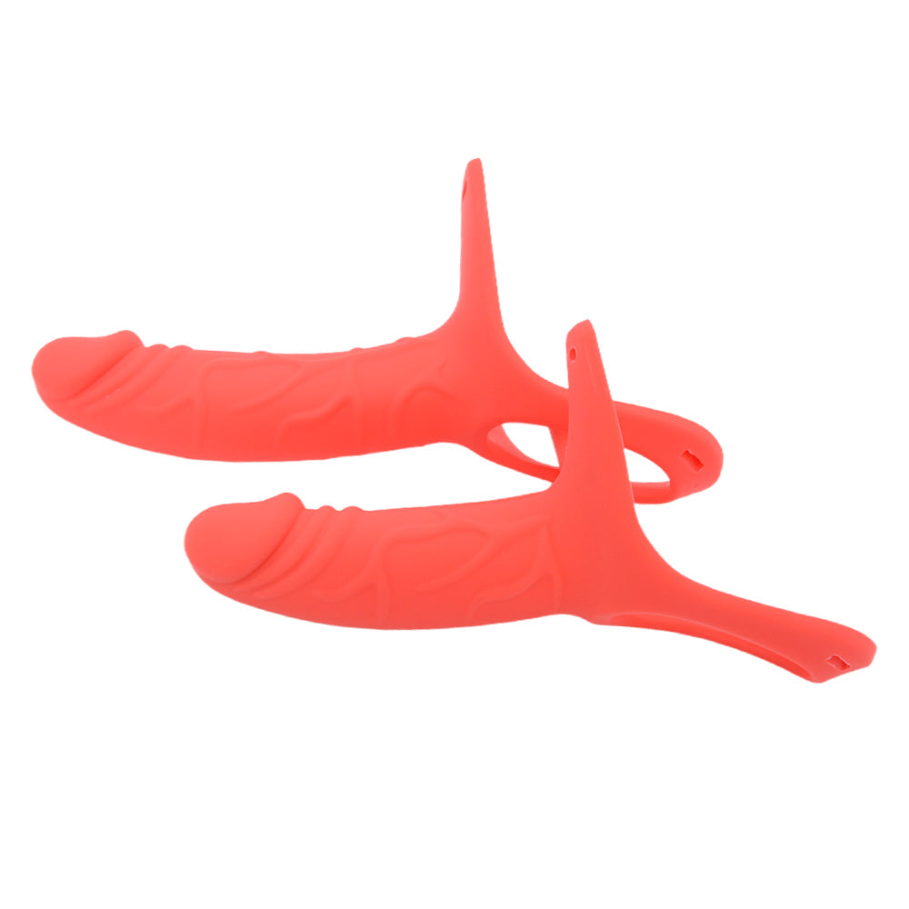 6 Inch Pink Male Hollow Strap On Dildo