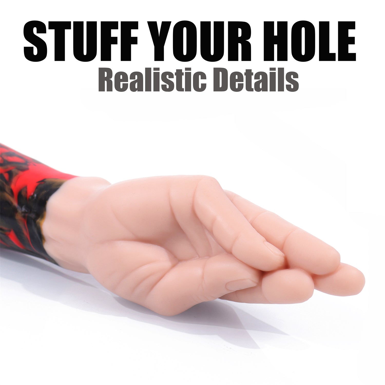 15 Inch Long Big Hand Fist Anal Dildo