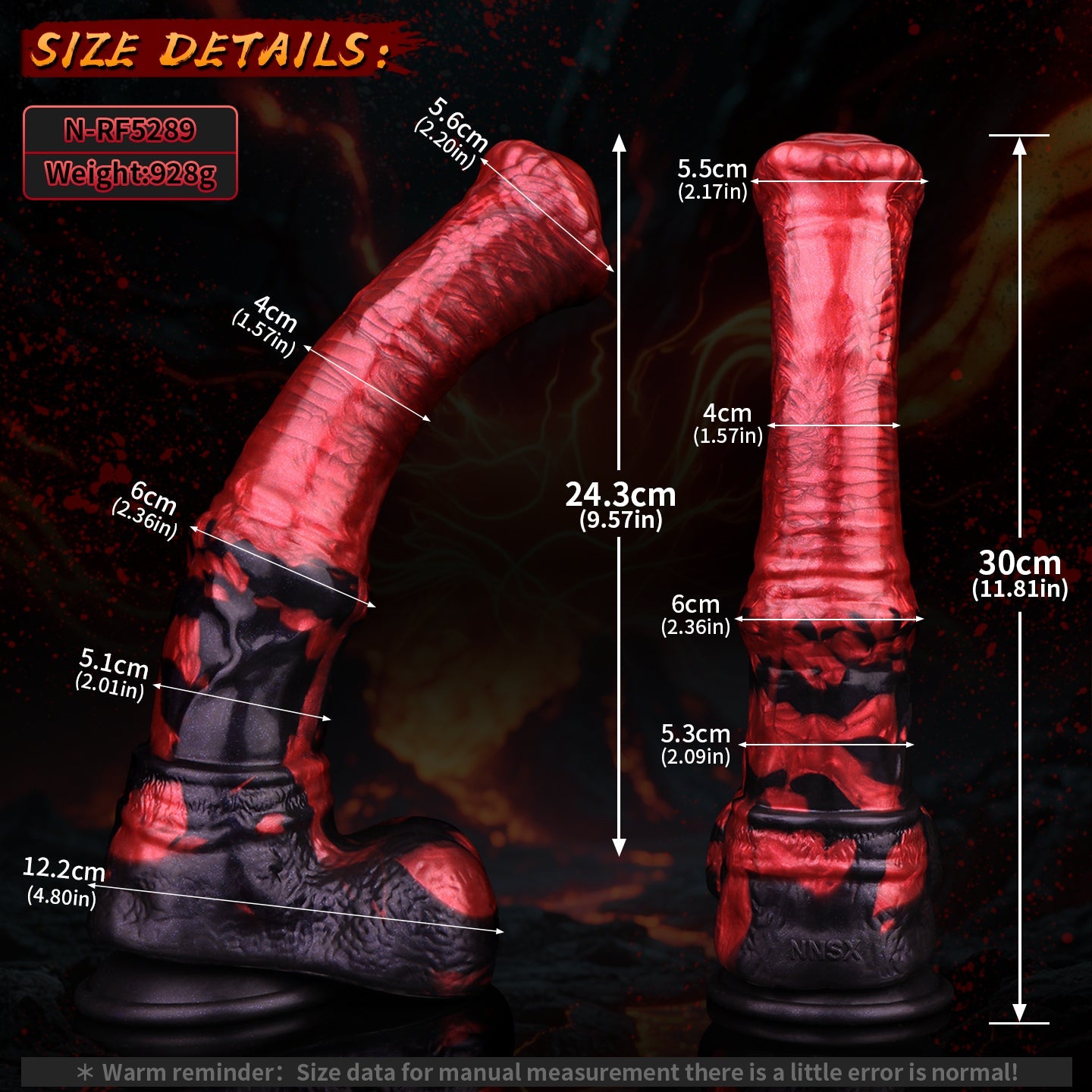 11 Inch Big Beast Silicone Horse Dildo