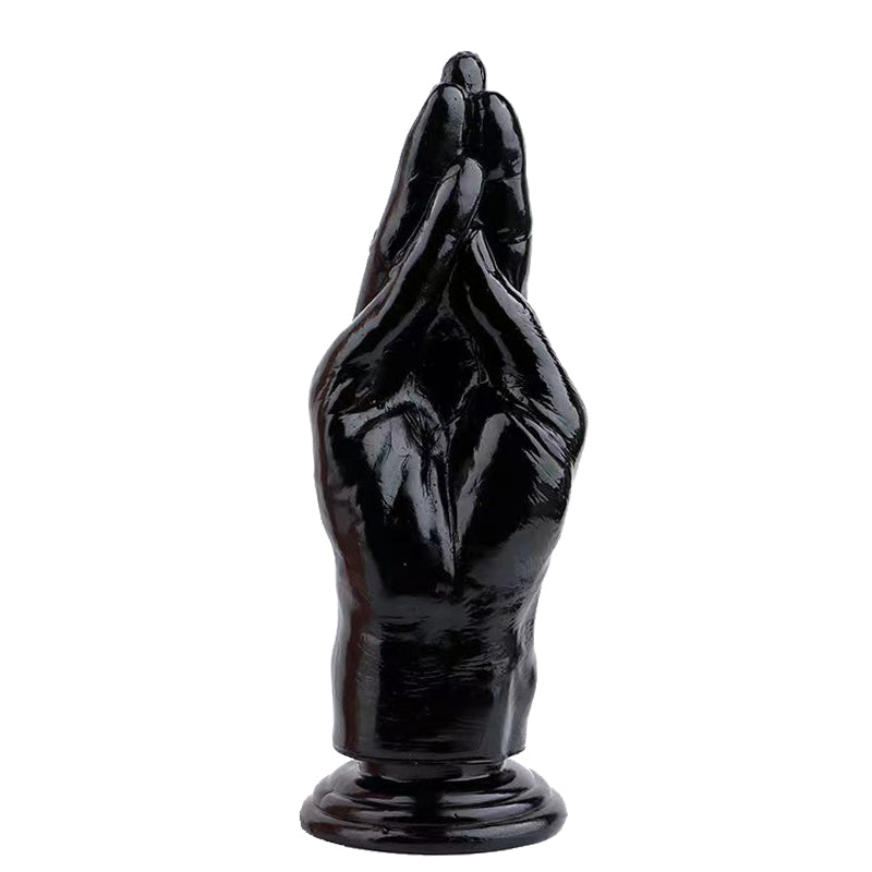 8 Inch Black Short Hand Fisting Dildo