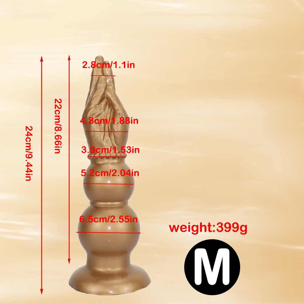 11 Inch Double Knot Silicone Fistingdildo
