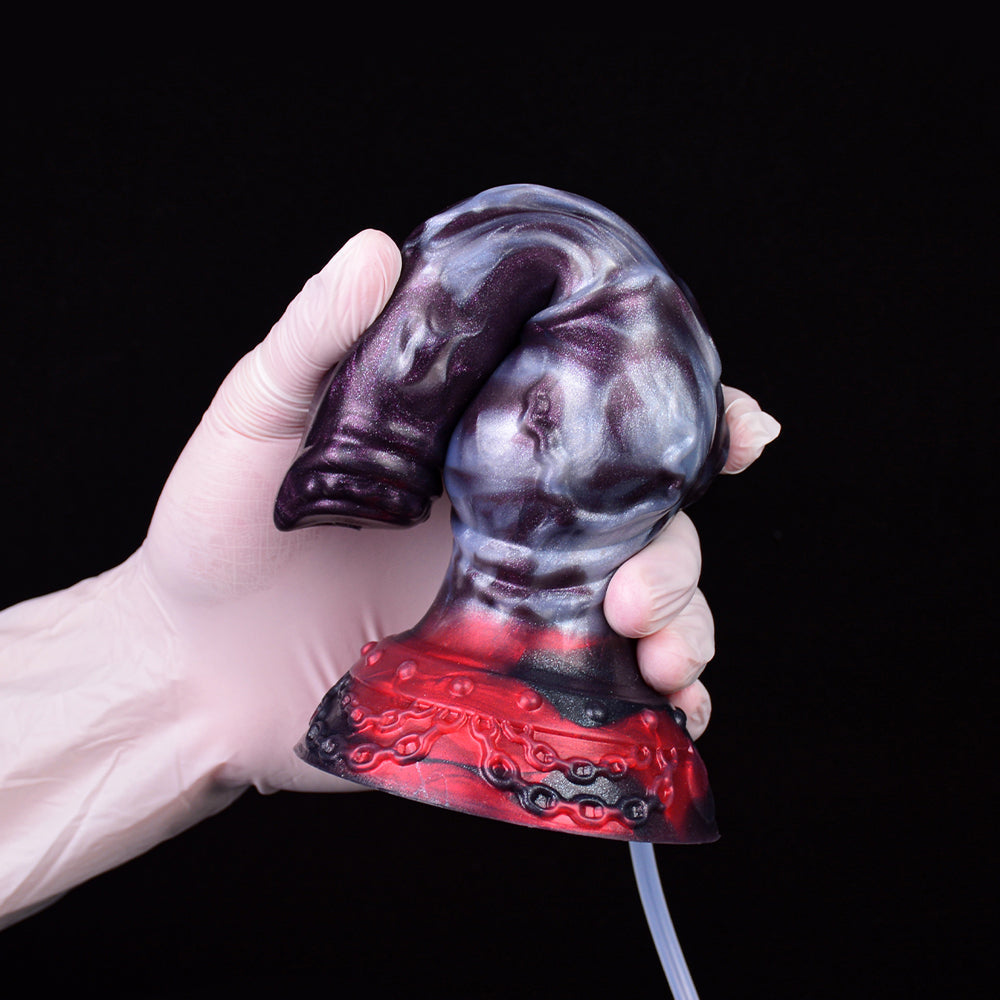 7 Inch Squirting Fantasy Knot Dog Dildo