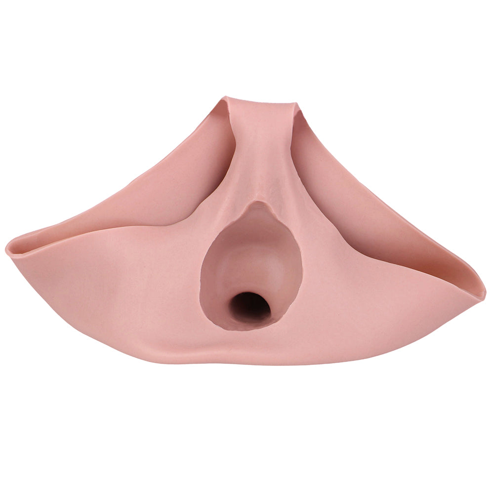 Super Realistic Uncircumcised Penis Dildo Pants