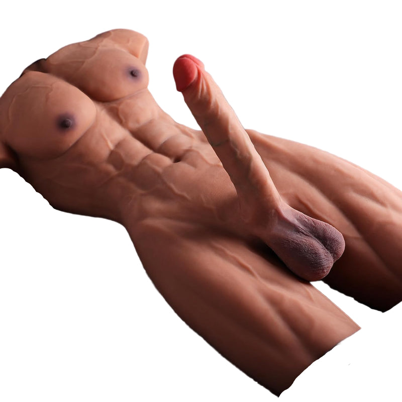 8.5 inch Peni Strong Male Sex Torso Dildo