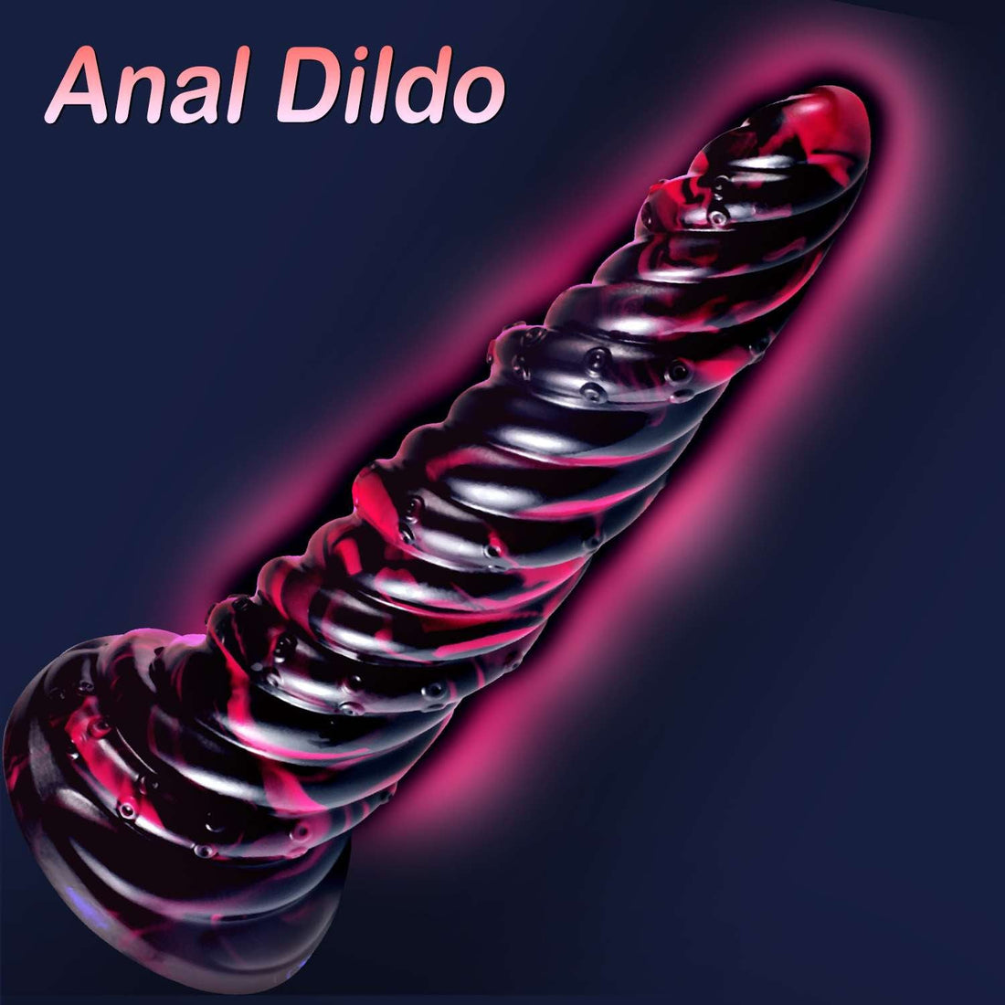 9 Inch Threaded Cone Tentacle Anal Dildo