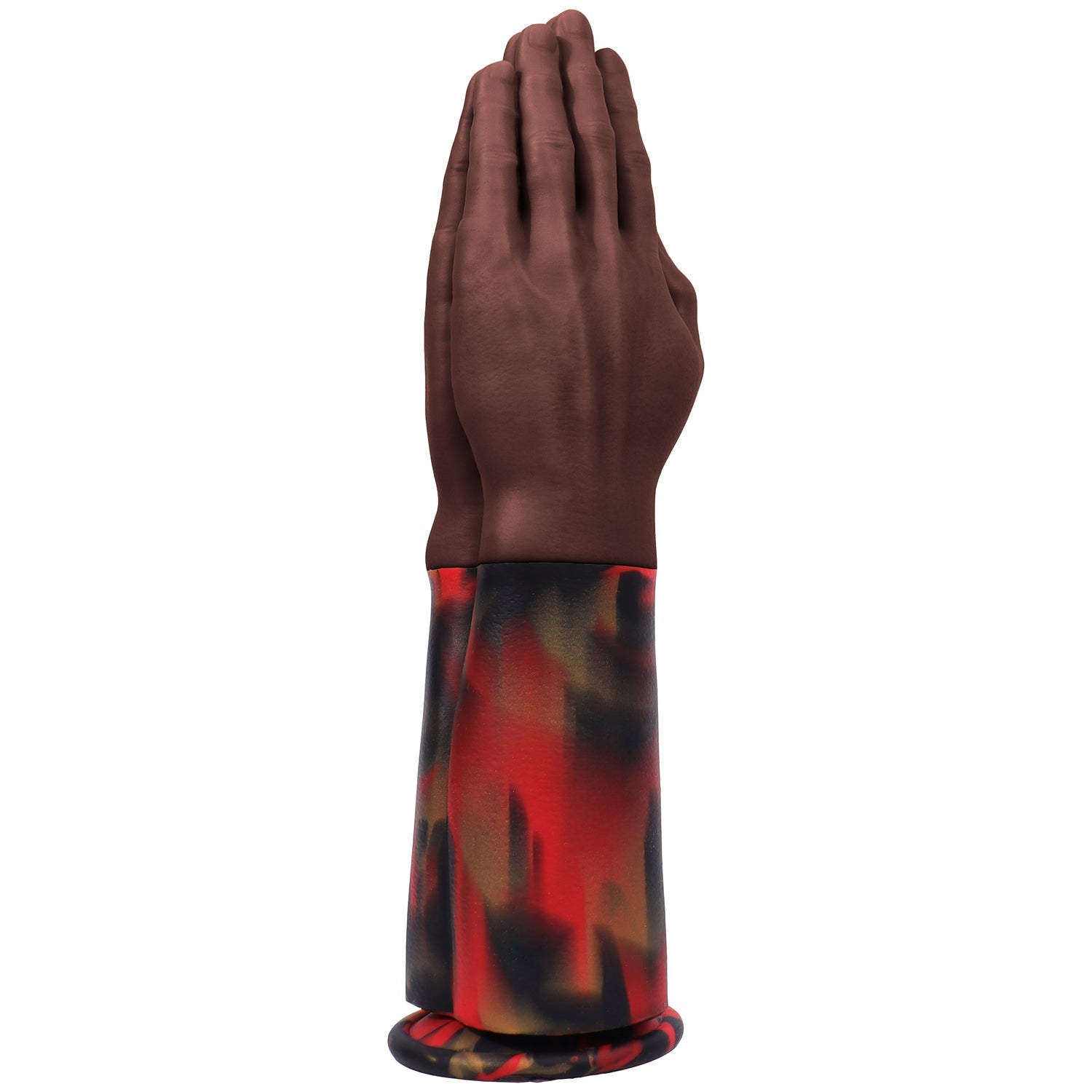Brown Realistic Prayer Hand Gesture Fistingdildo