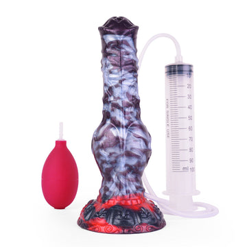 8 Inch Animal Knot Horse Ejaculating Dildo