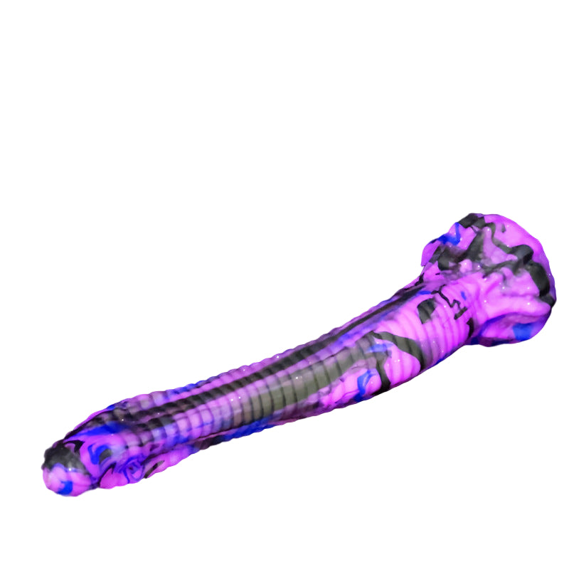 10 Inch Purple Slim Snake Tentacle Dildo