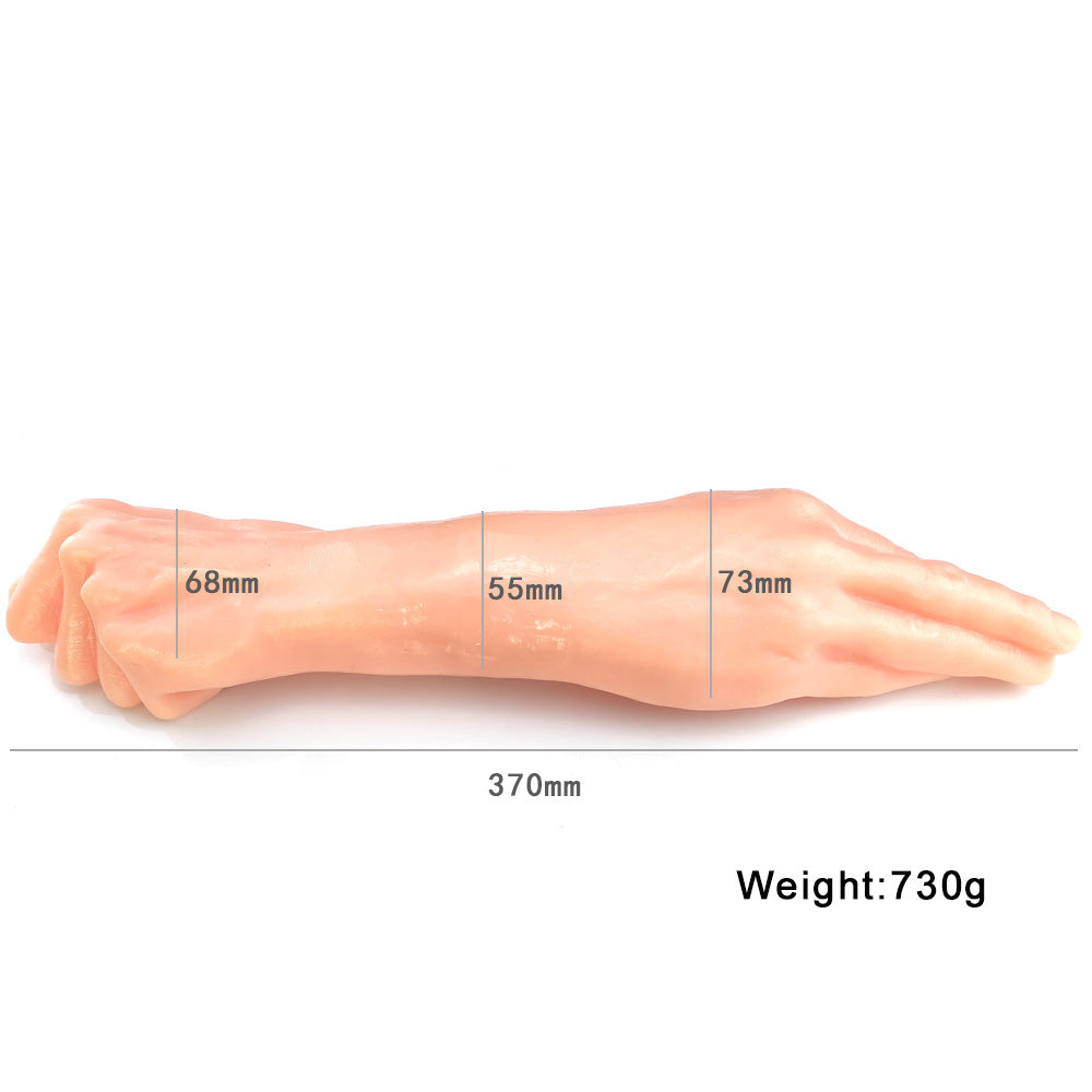 14 Inch Hand Fist Double Ended Dildo
