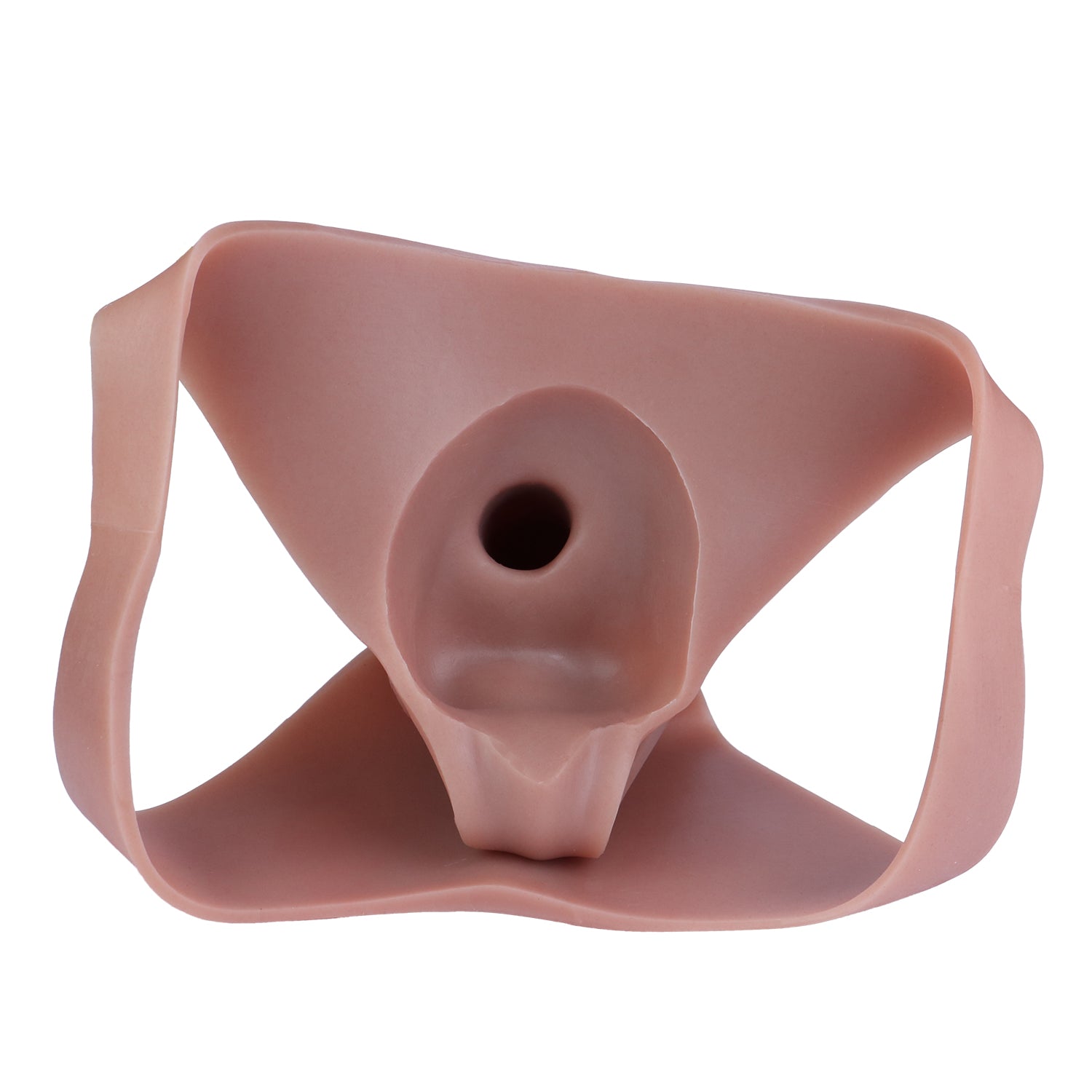 7 Inch Realistic Triangle Hollow Dildo Pants