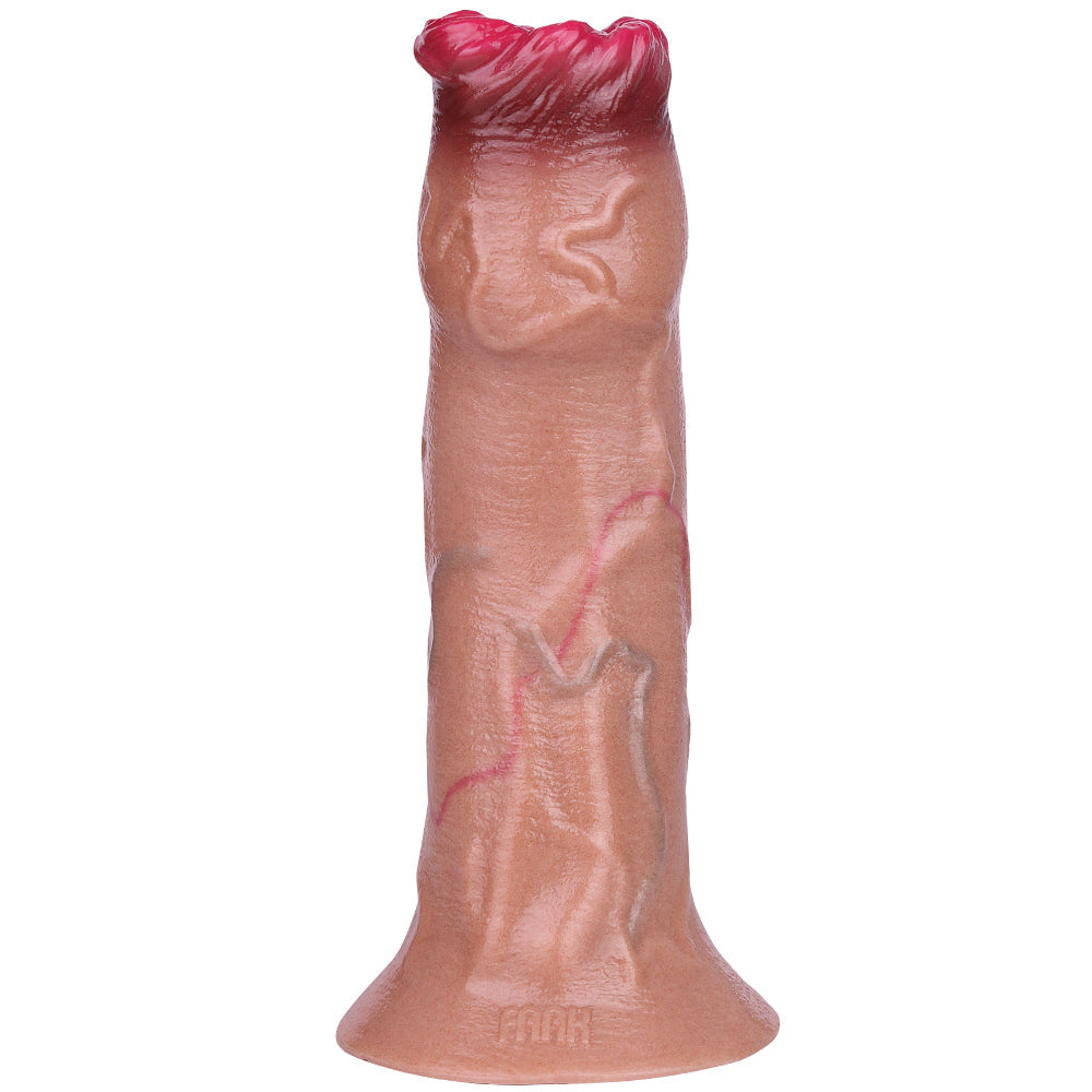 Realistic Silicone 6 Inch Uncircumcised Ovipositor Dildo