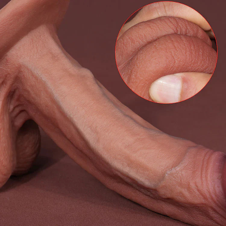 6 Inch Realistic Silicone G Spot Curved Dildo