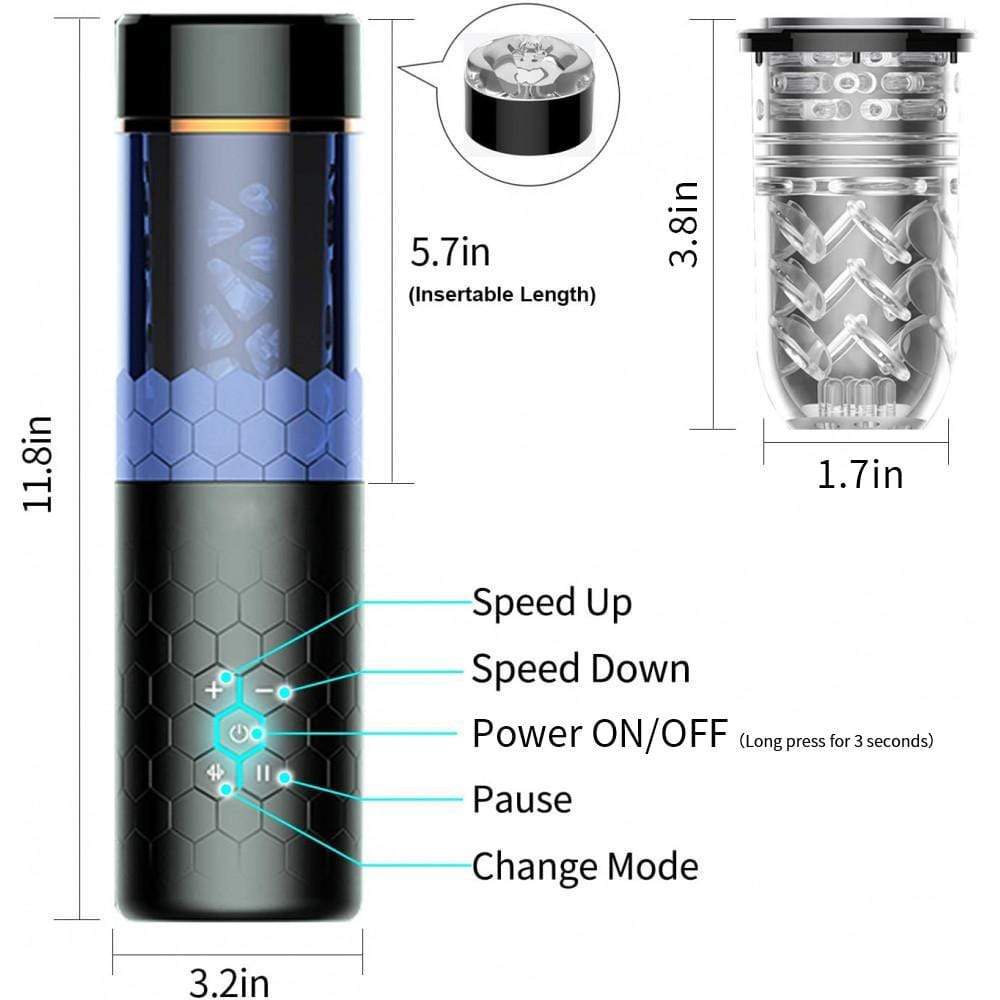 Automatic Rotary Thrusting Male Masturbator