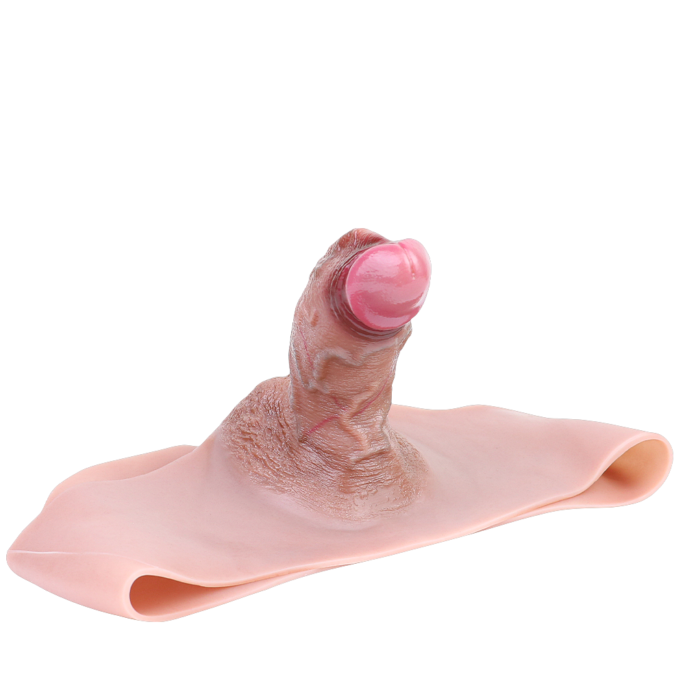 6 Inch Realistic Cock Vein Dildo Pants