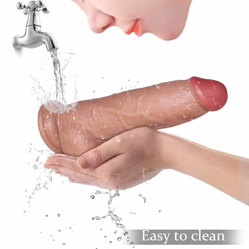 Realistic Thick Silicone 8 Inch Dildo