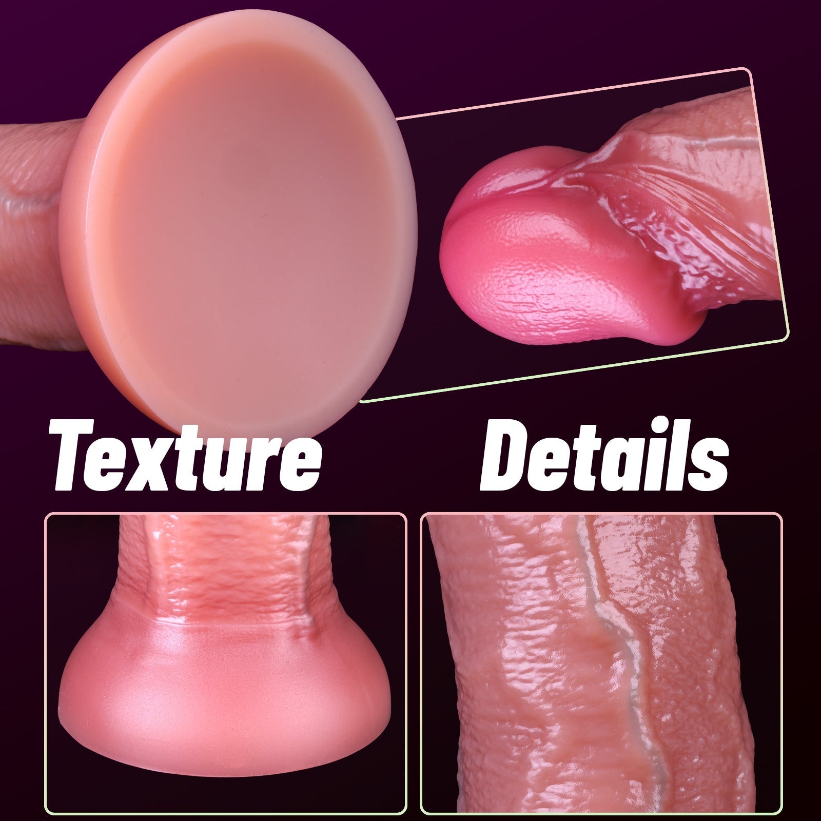 10 Inch Dual Density Big Realistic Dildo