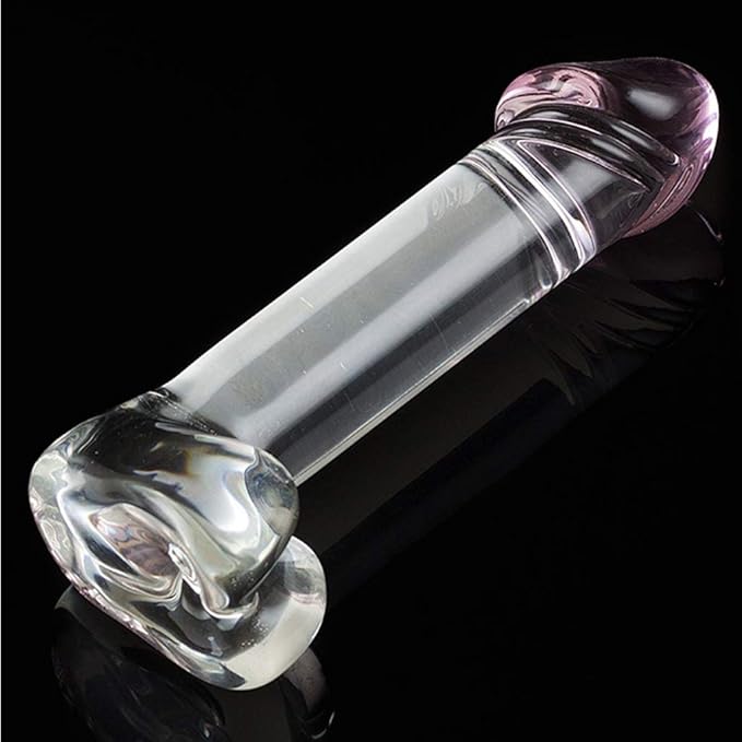 6 Inch Clear Small Glass Dildo
