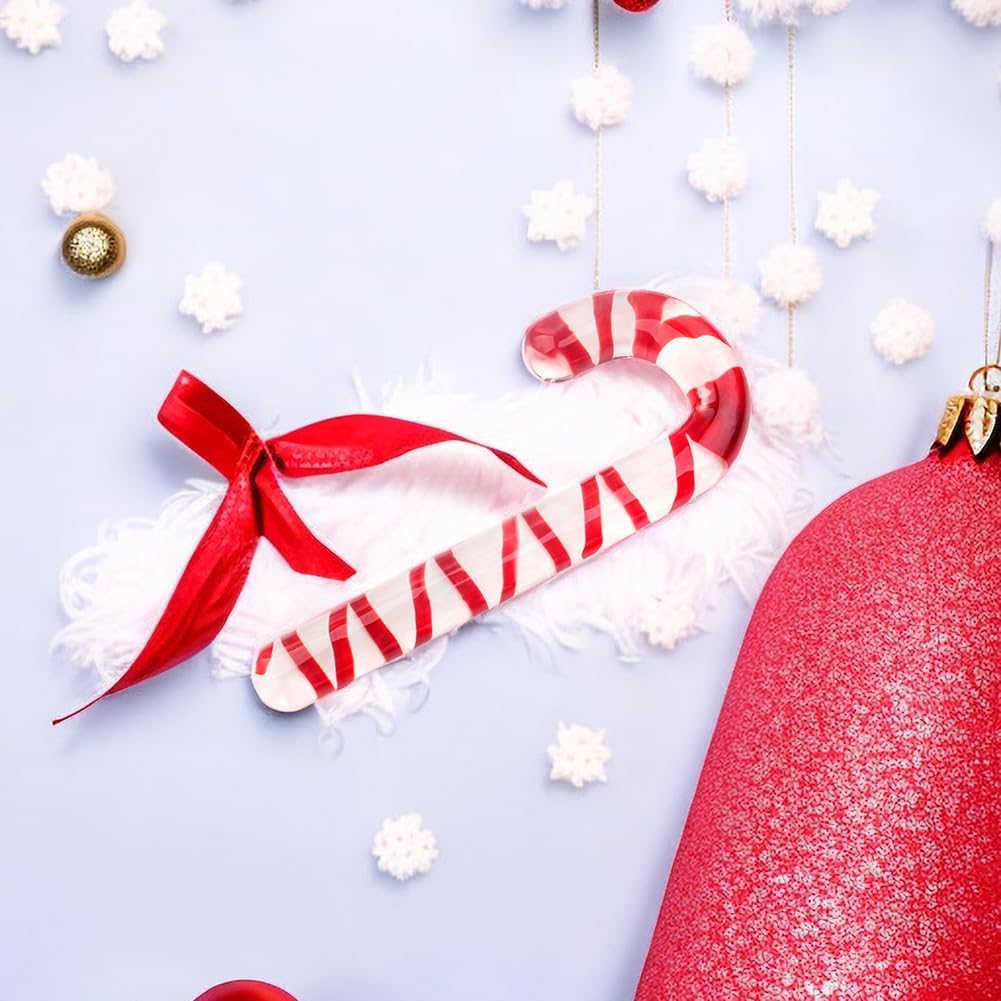Christmas Dildo Glass Candy Cane