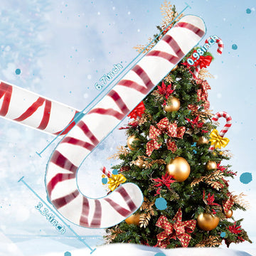 Christmas Dildo Glass Candy Cane