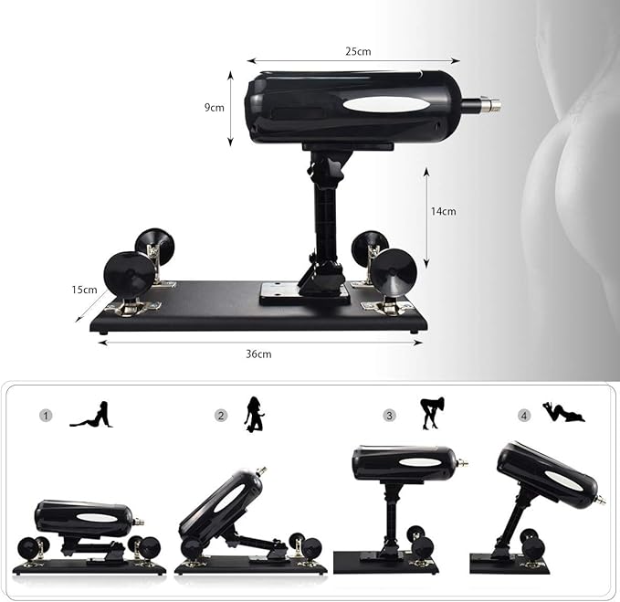 Adjustable Remote Control Powerful Sex Machine