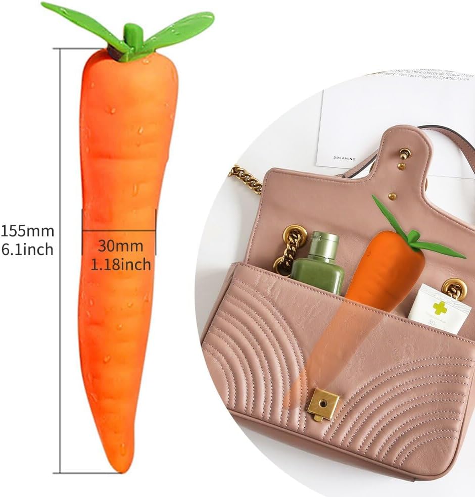 Carrot Dildo 7 Frequency Vibration G Spot Sex Toy