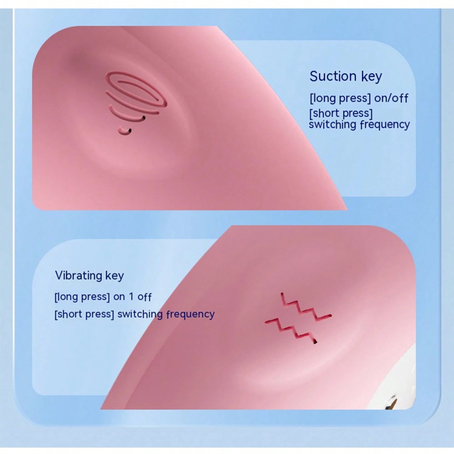 Small Delicate Dolphin Clit Sucking Vibrator—With disinfection chamber