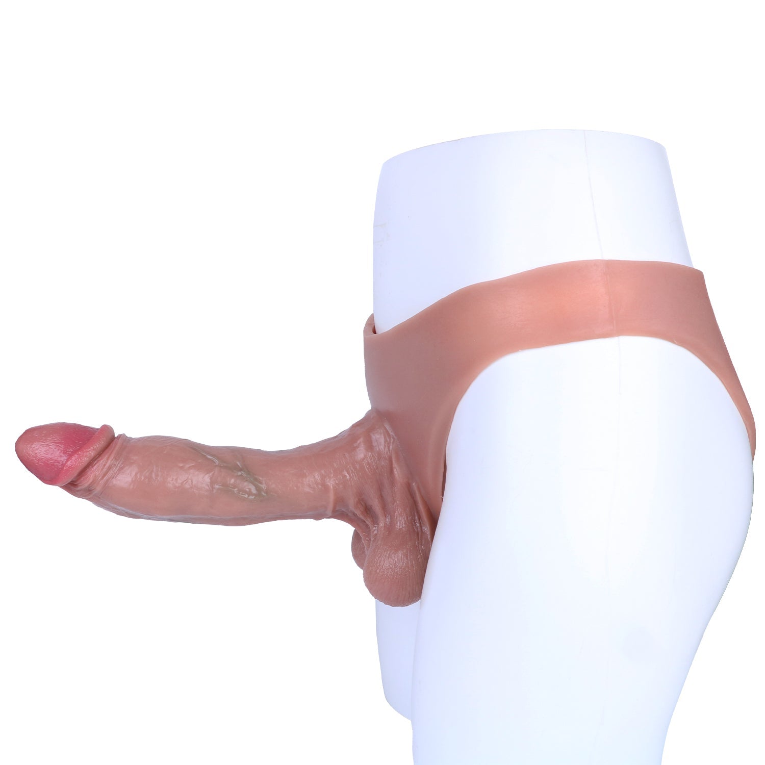 10 Inch Realistic Thick Hollow Dildo Pants