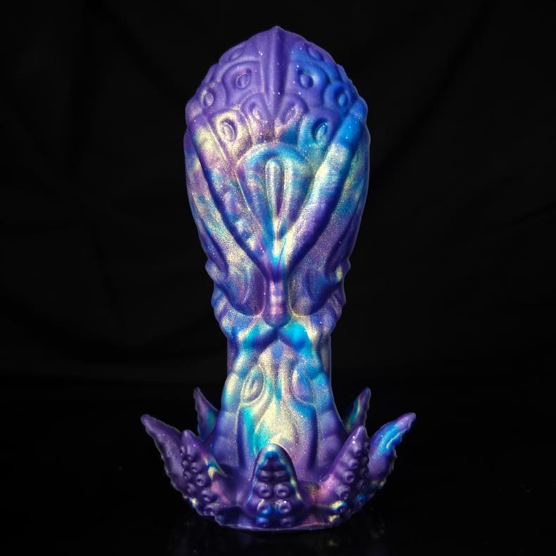 Starry Sky Alien Egg Huge Butt Plug