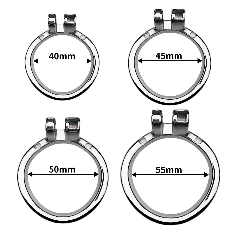 Bondage Cage Silver Mesh Male Metal Chastity