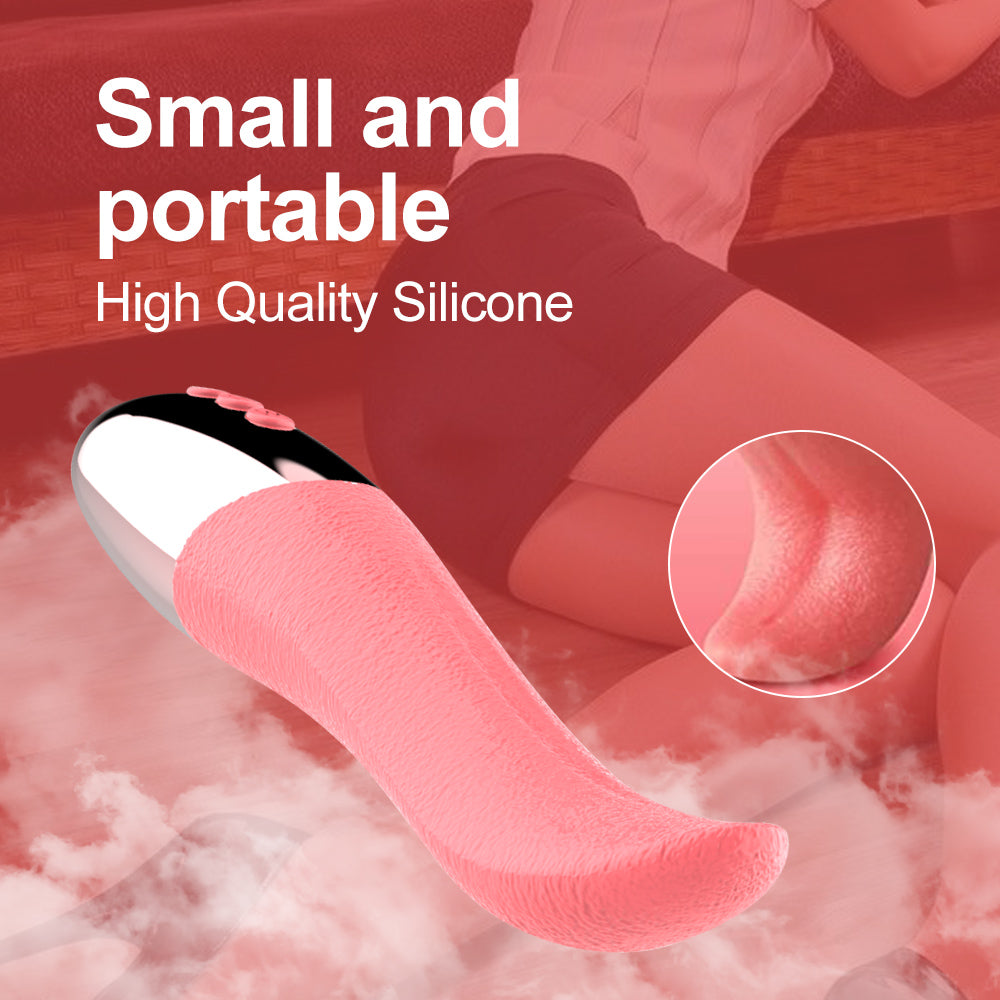 Sex Tongue Toy Pink Realistic Tongue Vibrator