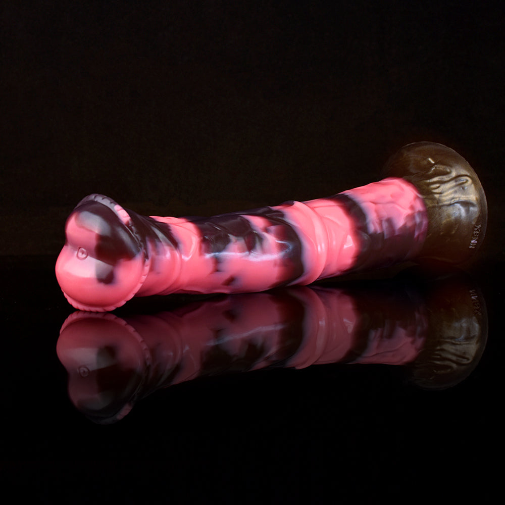 12 Inch Flower Glans Penis Horse Dildo