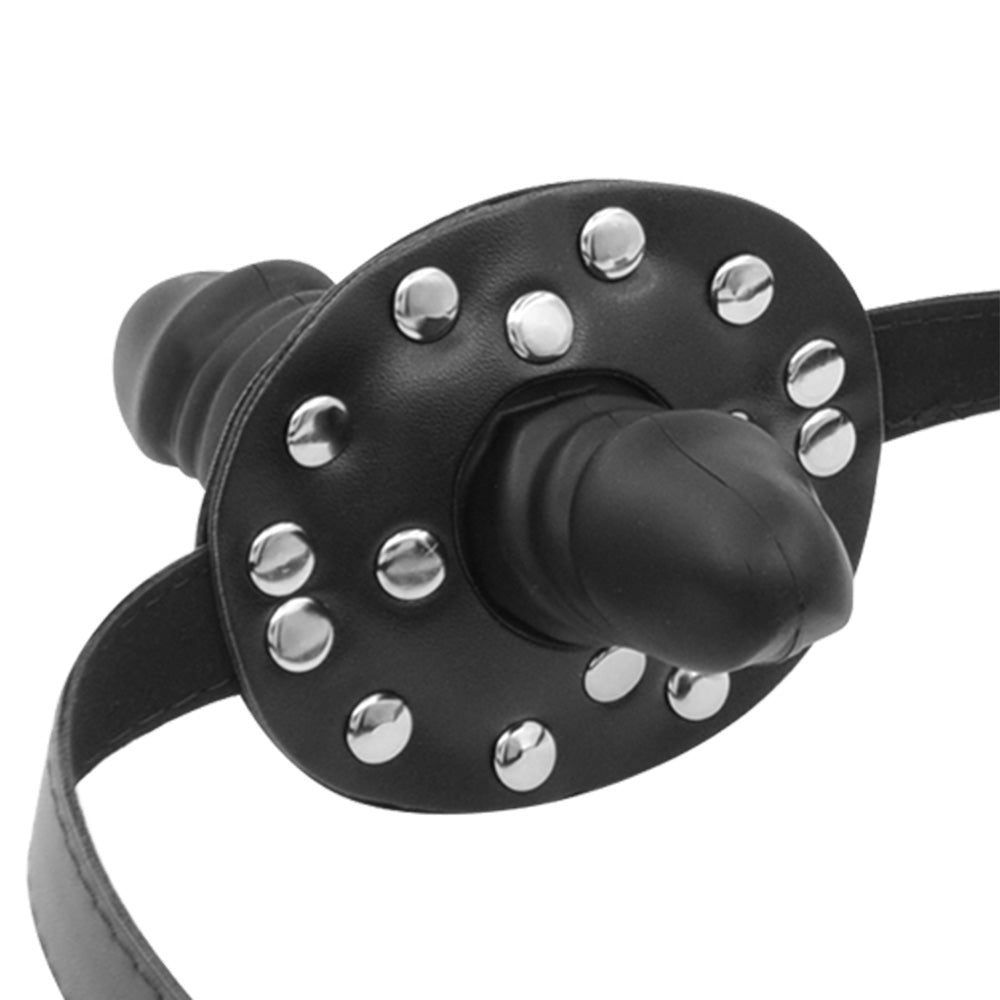 Bondage Custom Double Head BDSM Dildo Gag
