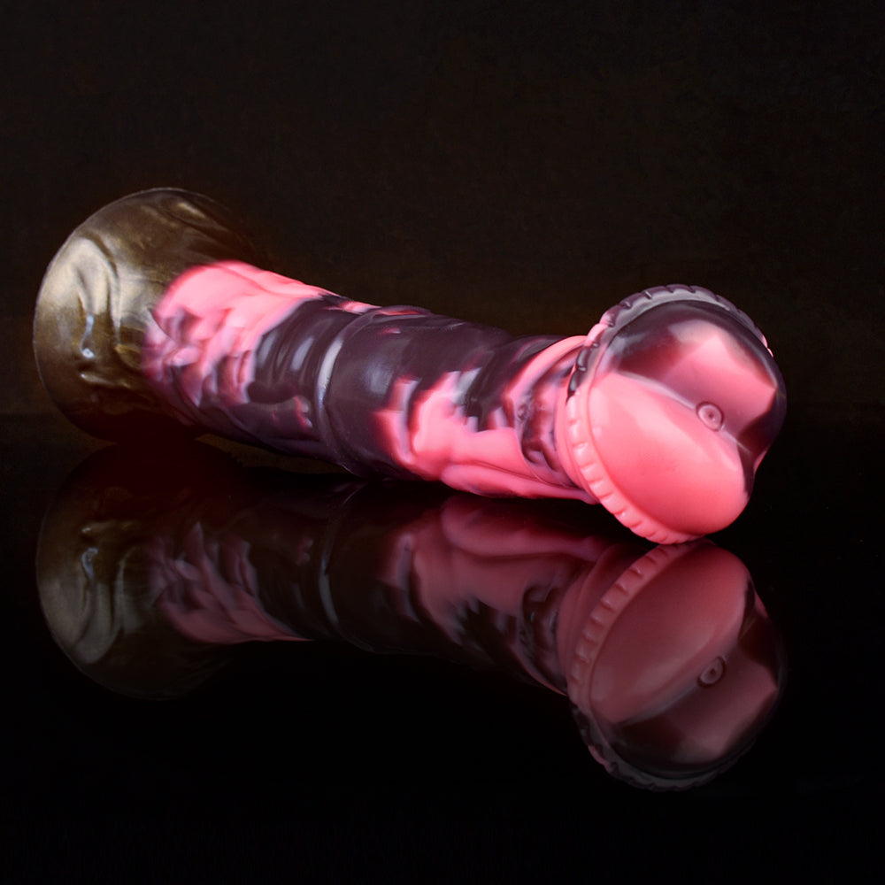 12 Inch Flower Glans Penis Horse Dildo