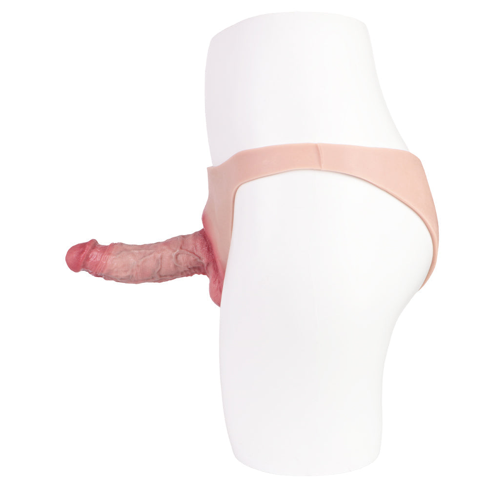 7 Inch Silicone Triangle Hollow Dildo Pants