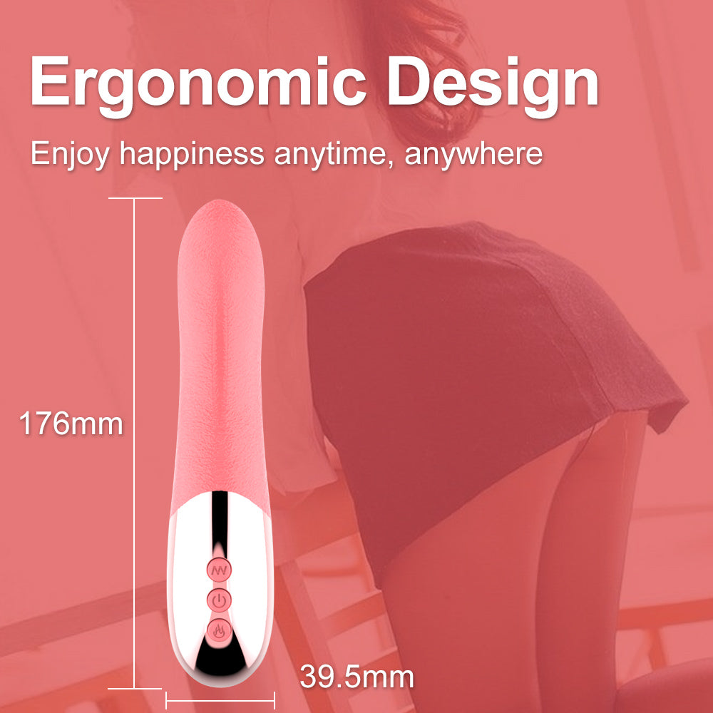 Sex Tongue Toy Pink Realistic Tongue Vibrator